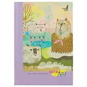 Ежедневник EXTRA ART А5 (145х208). Недатир.,128 л. 7БЦ, матовая ламинация. Форзацы–тонированные