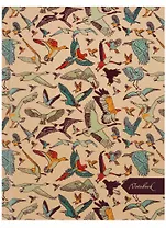 Записная книжка А6 80 листов "Графика. Перелетные птицы"