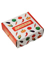 Домино Овощи (Д435а) (28 эл.) (3+) (коробка)