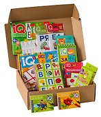 Посылка. Большой комплект IQ-игр. Учимся читать слоги и простые слова (4-6 лет) - 1