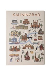 Обложка на паспорт Карта Калининграда (1194635)
