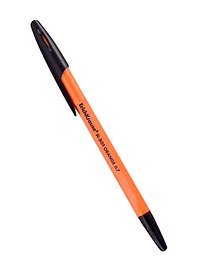 Шариковая ручка чёрная, R-301 Orange, Erich Krause