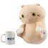 Мягкая игрушка  Кот сидит бежевый (35 см) - 2