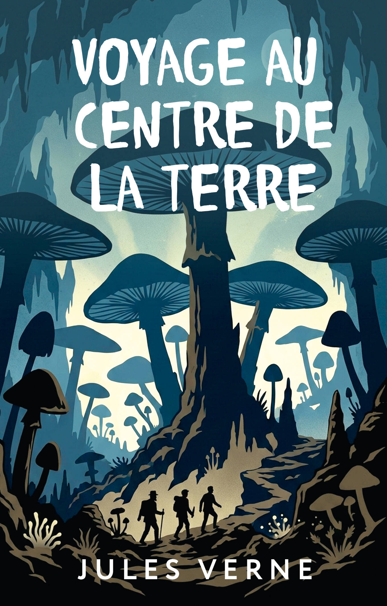 Обложка книги «Voyage au centre de la Terre = Путешествие к центру Земли»