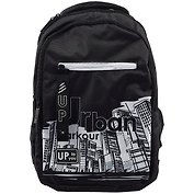 Рюкзак Hatber BASIC STYLE -Паркур- 41х30х15 см полиэстер светоотраж. 2 отделения 3 кармана  