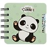 Записная книжка «Panda bear» А7, 57 листов в линейку, спираль, в ассортименте