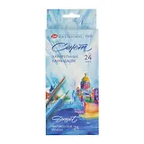 Карандаши акварельные 24цв "Сонет" к/к, ЗХК