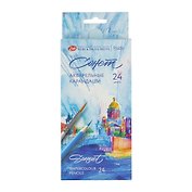 Карандаши акварельные 24цв "Сонет" к/к, ЗХК