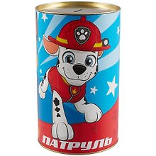 Копилка Щенячий Патруль (металл) (20х12)