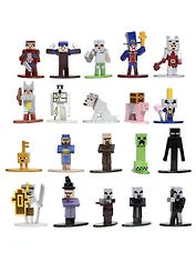 Набор фигурок Nano Майнкрафт Minecraft wave 4 (4см) (20 шт) (32329) (ТоуR46)