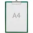 Планшет А4 "СТАНДАРТ", зеленый, ErichKrause - 1