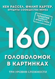 160 головоломок в картинках. Три уровня сложности