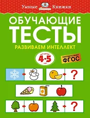 Обучающие тесты. Развиваем интеллект (4-5 лет)