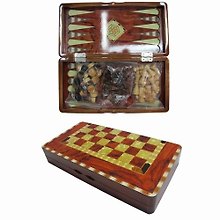 Набор настольных игр (нарды, шахматы, шашки), 20х40 см (587188)