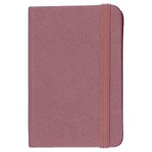 Записная книжка «Малиновый латте» А7, 80 листов в линейку, экокожа, Joy Book - 1
