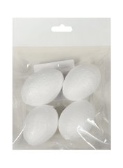 Яйцо (87246) (d=7см) (4шт.) (пенопласт) (для декорирования) (8+) (упаковка)