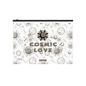 Папка на молнии А4 "Magic Sky" с расширением, пластик, ErichKrause