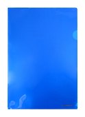 Папка -уголок «Ice Metallic» А4, пластик, непрозрачная, в ассортименте, Erich Krause - 0