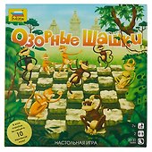 Настольная игра ЗВЕЗДА, Озорные шашки 8656 - 1