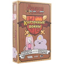 Настольная игра «Время приключений Карточные войны Принцесса Бубыльгум против Принцессы Пупырки», Hobby World