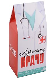 Чай чёрный с чабрецом Лучшему врачу (аромат лимона и мяты) (100 г)