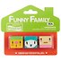Набор ластиков «Funny family», 3 штуки - 0