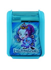Точилка «Enchantimals», 3 отверстия, пластик, Academy Style, с контейнером