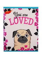 Тетрадь в клетку Unnika, "DIY Collection. Мой король!", 96 листов, в ассортименте