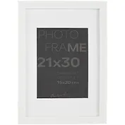 Фоторамка «Gloria white», белая, 21 х 30 см