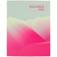 Книга для записей А5 96л кл. "Adventure" интегр.перепл., ламинация soft-touch