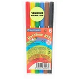 Фломастеры Centropen, "Радуга", 6 цветов