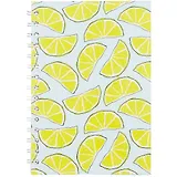 Тетрадь в клетку Hai Bin, "Лимоны", 80 листов