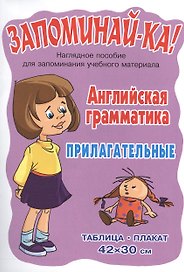 Английская грамматика. Прилагательные. Наглядное пособие для запоминания учебного материала