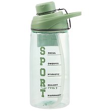 Бутылка Sport с надписями (пластик) (600мл) (12-07664-CY-5140)