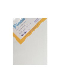 Холст на картоне 18*24, грунт., 100% хлопок, 280г/м2, Pinax