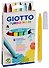 Фломастеры Giotto, Turbo Maxi, 6 цветов - 0