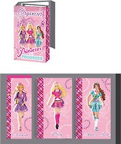 Органайзер детский трехблочный 85*110 "Barbie" инд.уп., Barbie