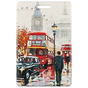 Чехол для карточек London Акварель