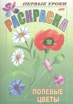 Раскраска. Полевые цветы