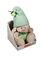 Мягкая игрушка Зайка Ми гномик в зеленом (15 см) (SidX - 116)