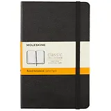 Записная книжка Moleskin Classic Medium, чёрная, 120 листов, А5+
