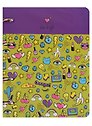 Тетрадь на кольцах «Stickers» 100 листов в клетку, А5, сменный блок - Be Smart