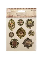 Набор д/творчества Декоративные стикеры "Винтаж" CP-44