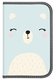 Пенал 1отд. "Fluffy and sweet" 130*200, мат.лам.тиснение