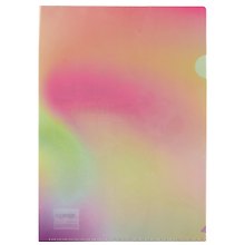 Папка -уголок «Gradient» А4, глянцевая, пластик, в ассортименте