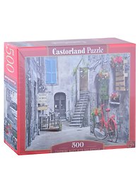 Пазл «Красный велосипед» 500 элементов, Castorland