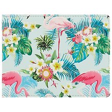 Обложка на зачётную книжку «Flamingo»