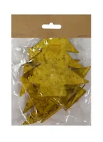 Декоративные элементы YW021 (7709019) (10см) (3шт) (желтый) (упаковка)