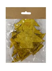 Декоративные элементы YW021 (7709019) (10см) (3шт) (желтый) (упаковка)