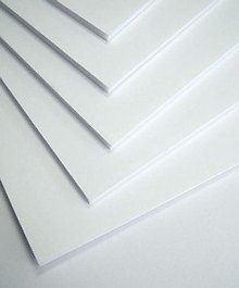 Пенокартон 100*140*0.5см, белый, Foam